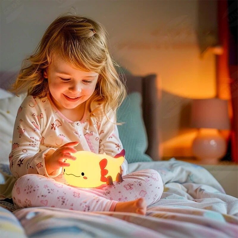 Axolotl Glow Buddy Night Light