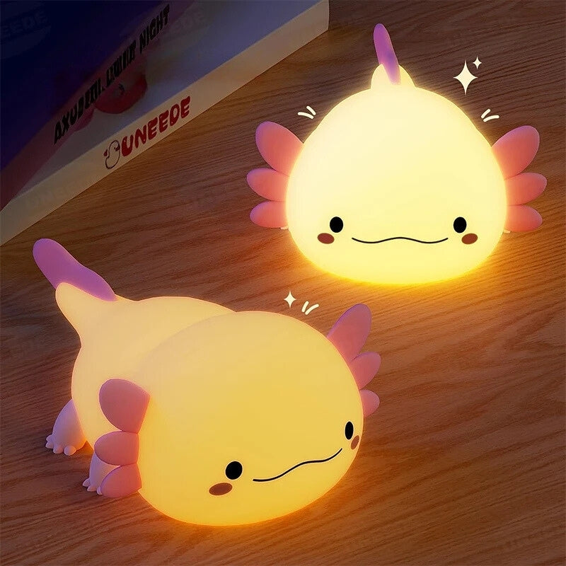 Axolotl Glow Buddy Night Light