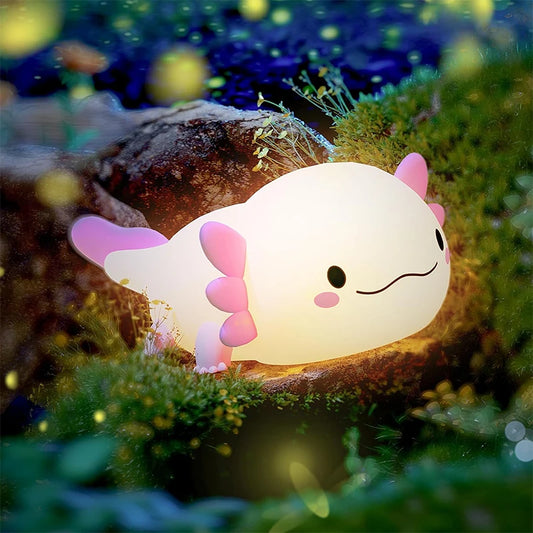 Axolotl Glow Buddy Night Light