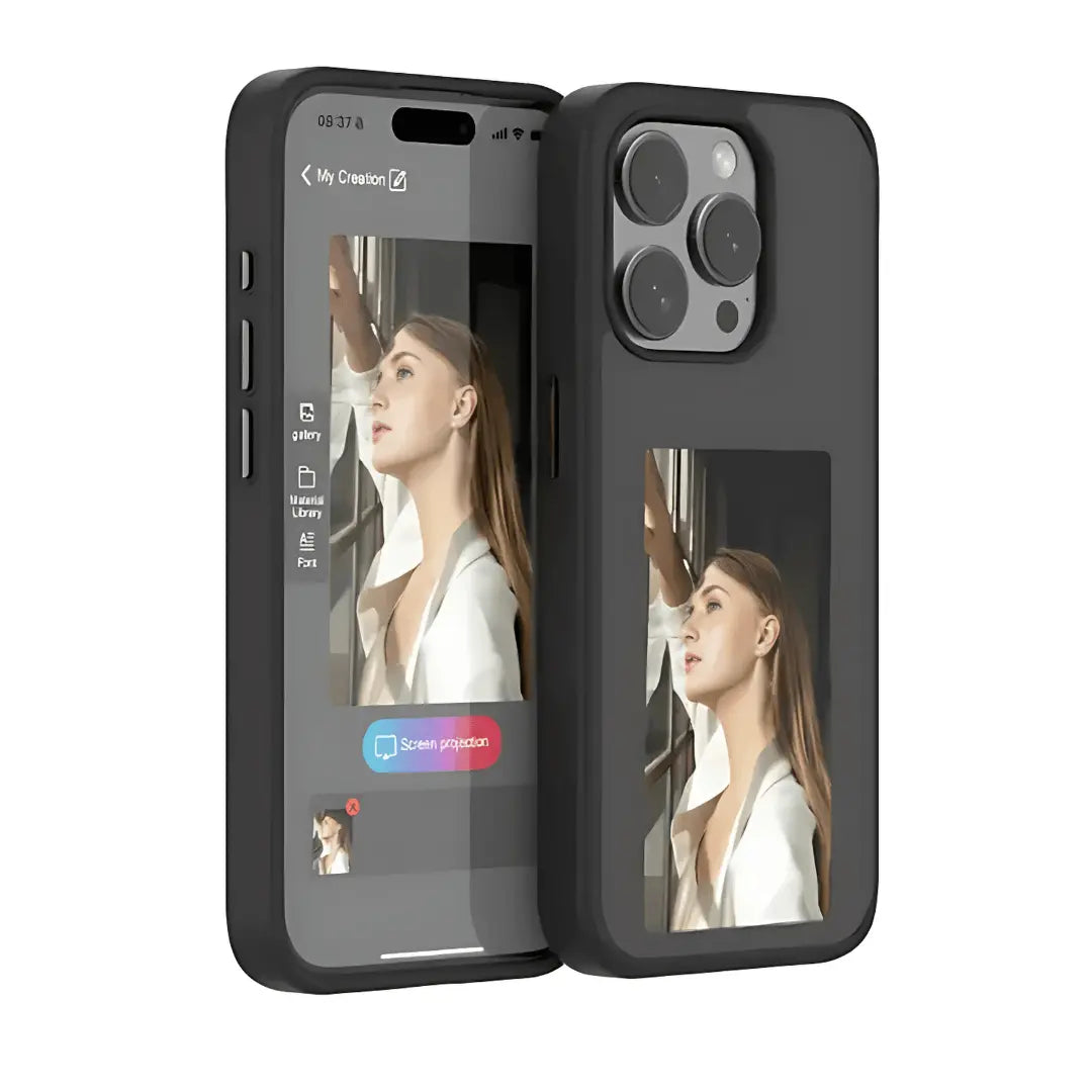 Dynamic Display iPhone Ink Case - Luneo